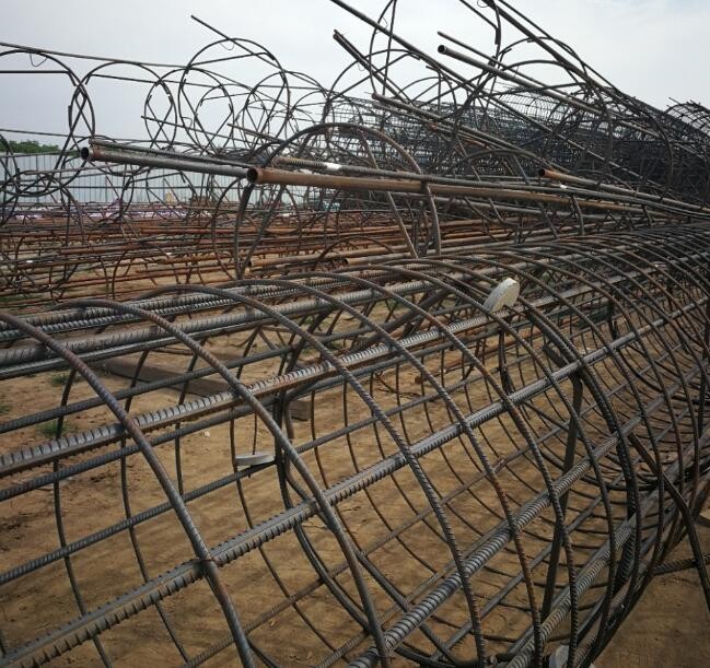 竟陵街道高速公路施工现场